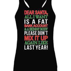 Dear Santa – Női ujjatlan póló