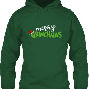 Boldog Karácsonyt Grincs – Unisex kapucnis pulóver