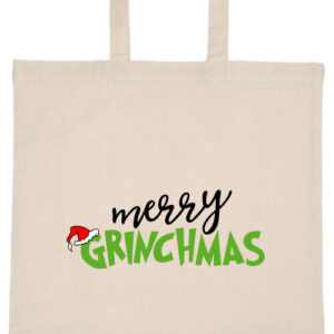 Boldog Karácsonyt Grincs- Basic rövid fülű táska