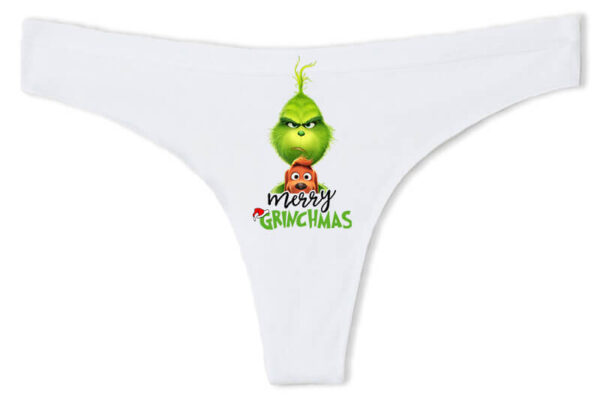 Tanga Merry Grinchmas fehér