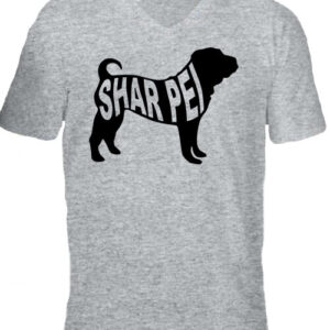 Sharpei – Férfi V nyakú póló
