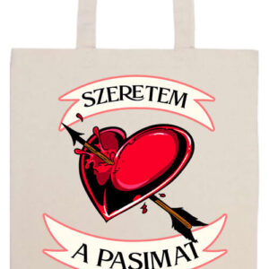 Szeretem a pasimat- Prémium hosszú fülű táska