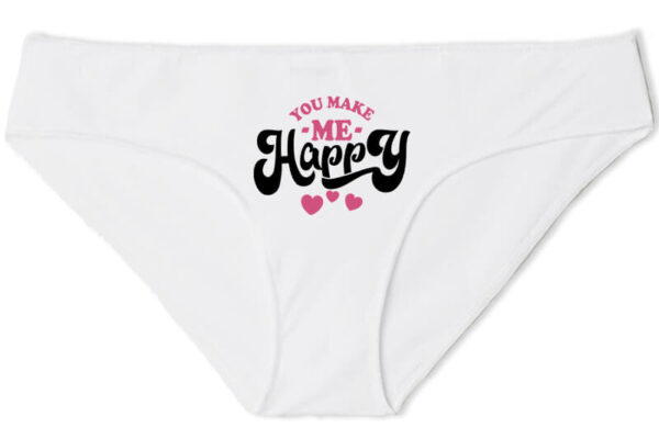 You make me happy - Női bugyi