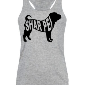 Sharpei – Női ujjatlan póló
