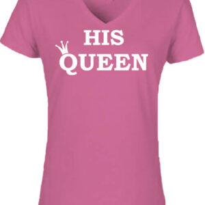 His queen – Női V nyakú póló