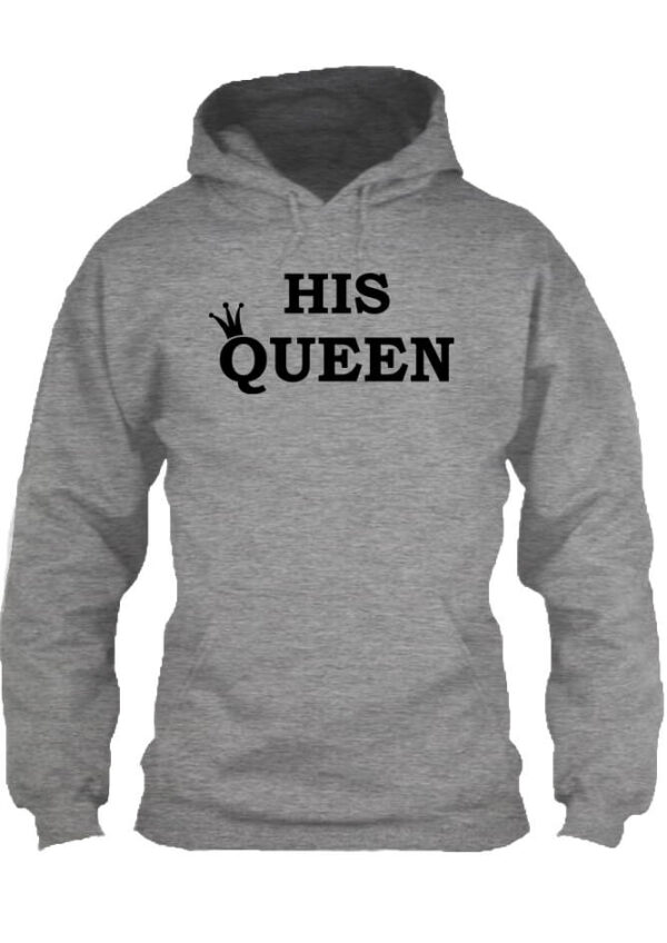 His queen - Unisex kapucnis pulóver