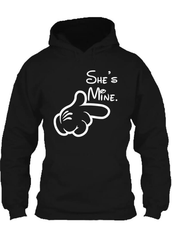 She is mine - Unisex kapucnis pulóver