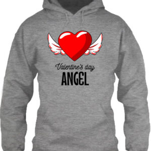 Valentine’s day angel – Unisex kapucnis pulóver
