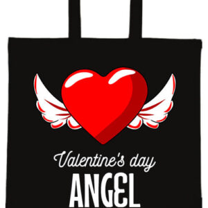 Valentine’s day angel- Basic rövid fülű táska