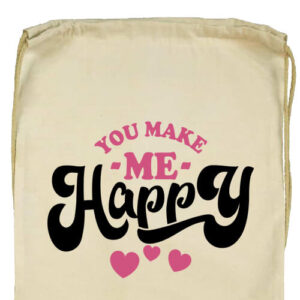 You make me happy- Basic tornazsák