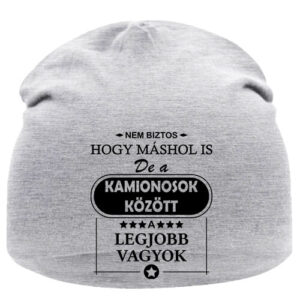 A legjobb kamionos –  Sapka