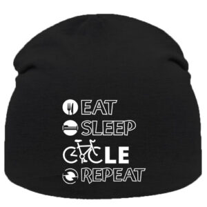 Eat sleep cycle repeat –  Sapka