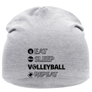 Eat sleep volleyball repeat –  Sapka