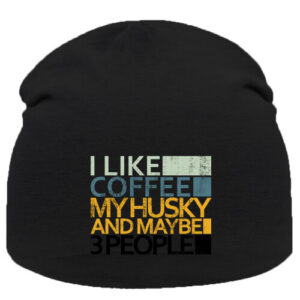 I like coffee husky –  Sapka