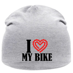 I love my bike –  Sapka