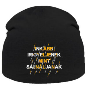 Inkább irigyeljenek –  Sapka