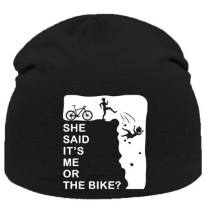Me or bike –  Sapka