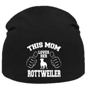 Mom’s rottweiler –  Sapka