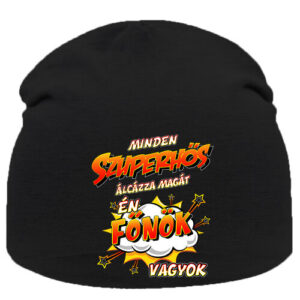 Szuperhős főnök –  Sapka
