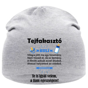 Tejfakasztó fiú –  Sapka