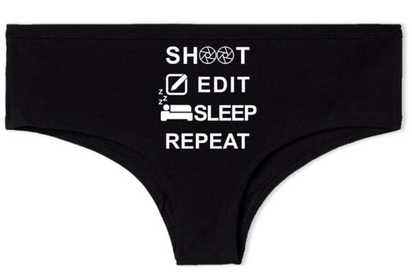 Shoot edit sleep repeat - Francia bugyi