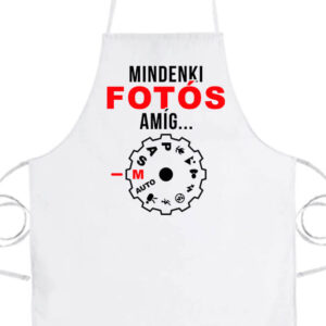 Mindenki fotós- Basic kötény