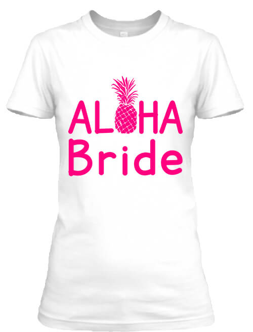 Aloha Bride - Női póló