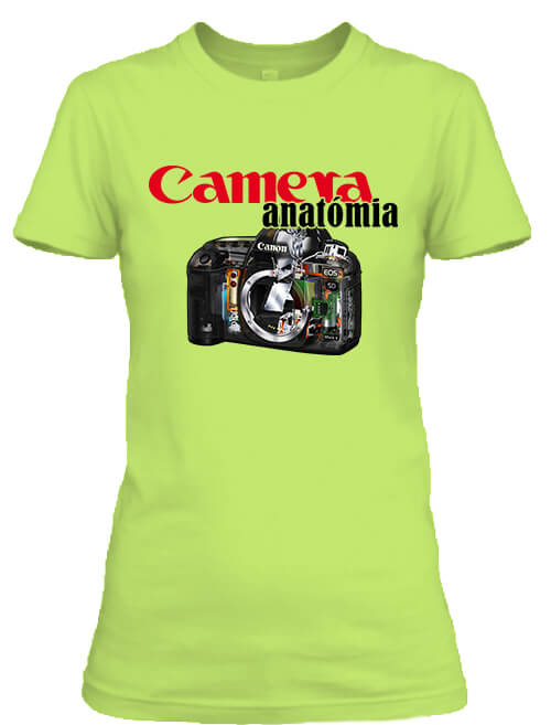 Kamera anatómia - Női póló