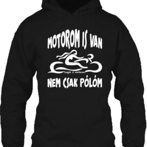 Csajok a motoron – Unisex kapucnis pulóver