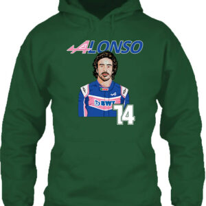 Fernando Alonso – Unisex kapucnis pulóver