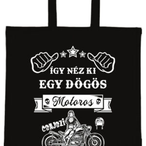 Dögös motoros- Basic rövid fülű táska