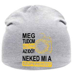 Meg tudom állítani az időt –  Sapka