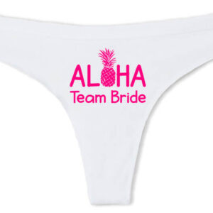 Aloha Team Bride – Tanga