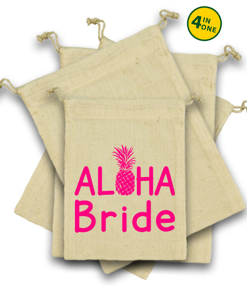 Aloha Bride - Vászonzacskó szett