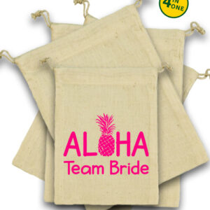 Aloha Team Bride – Vászonzacskó szett