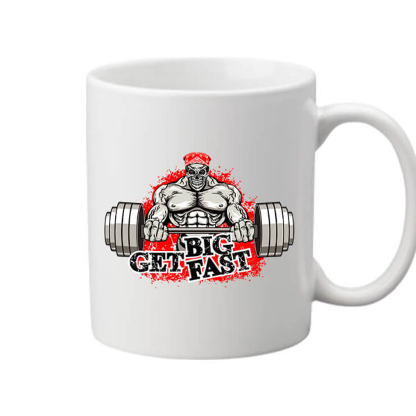 Get big fast testépítő - Bögre