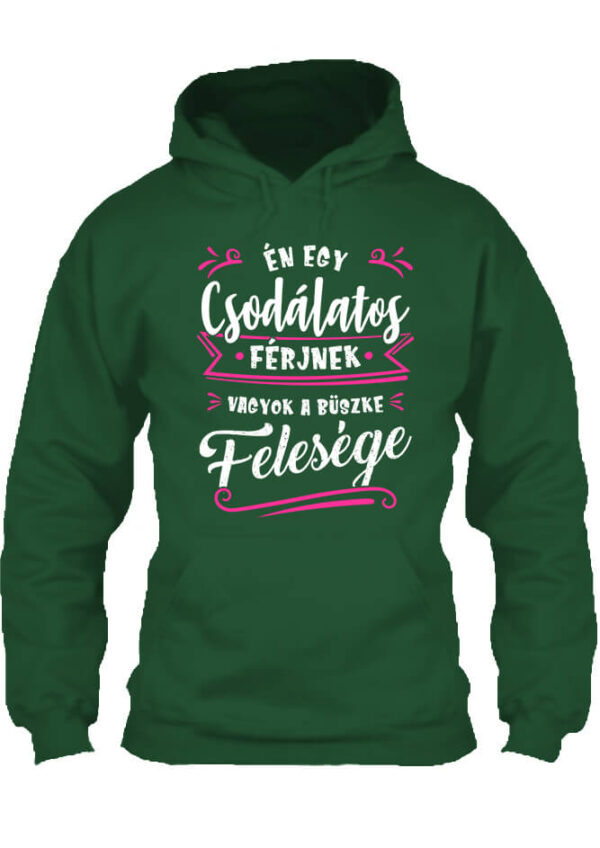 Csodálatos feleség - Unisex kapucnis pulóver