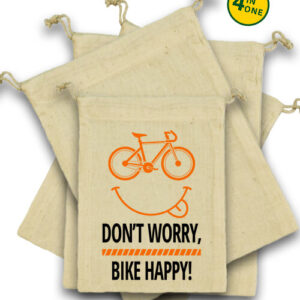 Don’t worry bike happy – Vászonzacskó szett