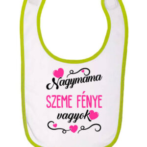 Nagymama szeme fénye lány – Baba előke