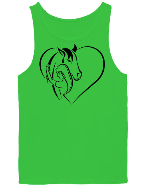 Horse love - Férfi ujjatlan póló