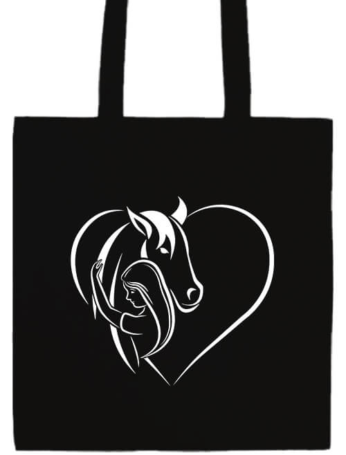 Horse love- Basic hosszú fülű táska