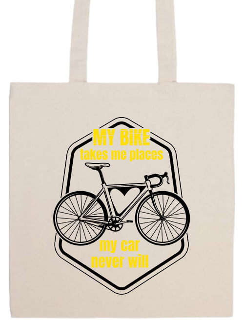 My bike takes me- Basic hosszú fülű táska