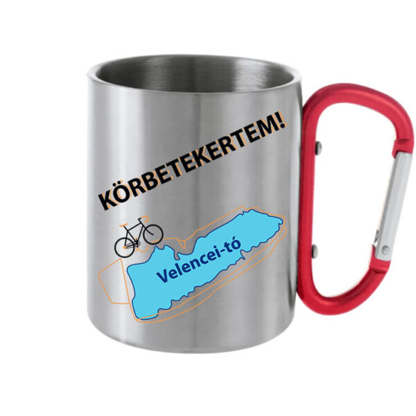 Körbetekertem Velencei-tó - Karabineres bögre