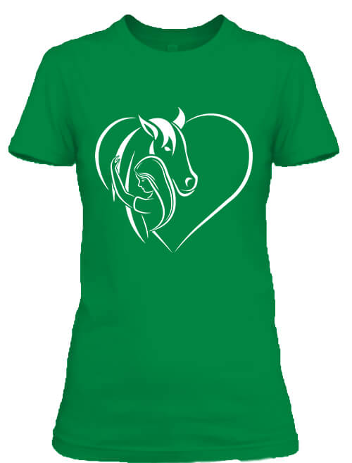 Horse love - Női póló