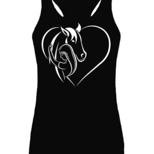 Horse love – Női ujjatlan póló