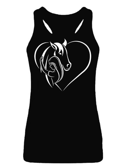 Horse love - Női ujjatlan póló