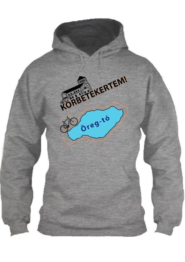 Körbetekertem Tatai Öreg-tó - Unisex kapucnis pulóver