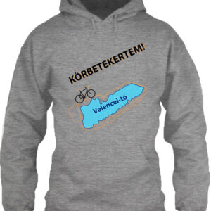 Körbetekertem Velencei-tó – Unisex kapucnis pulóver