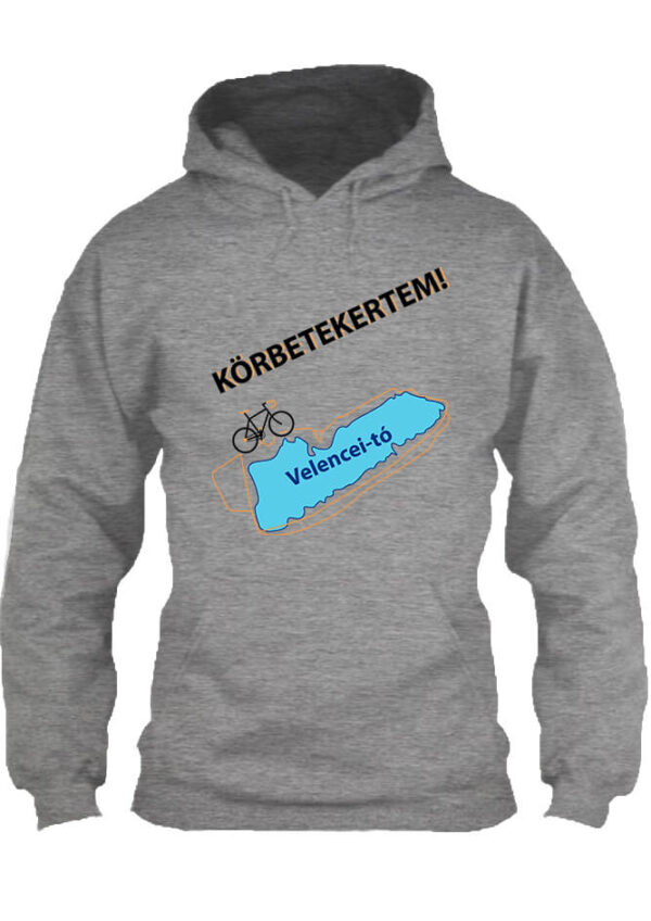 Körbetekertem Velencei-tó - Unisex kapucnis pulóver