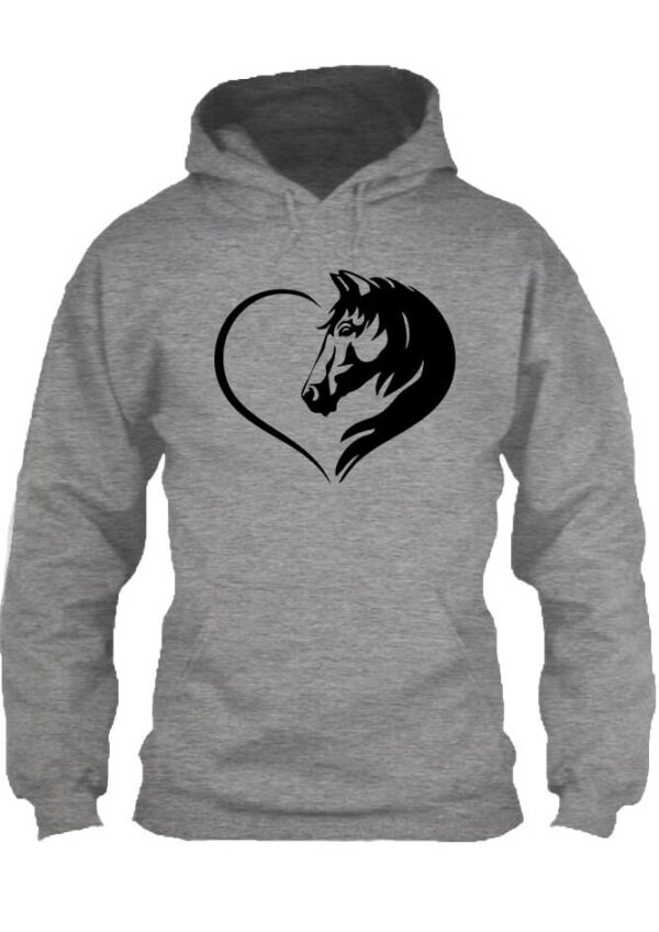 Ló szerelem - Unisex kapucnis pulóver